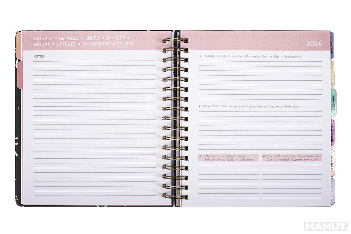 Agenda sa olovkom 2026 (12m) POSH&POP My Toughts 