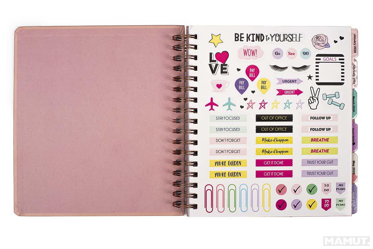 Agenda sa olovkom 2026 (12m) POSH&POP Life Is Good 