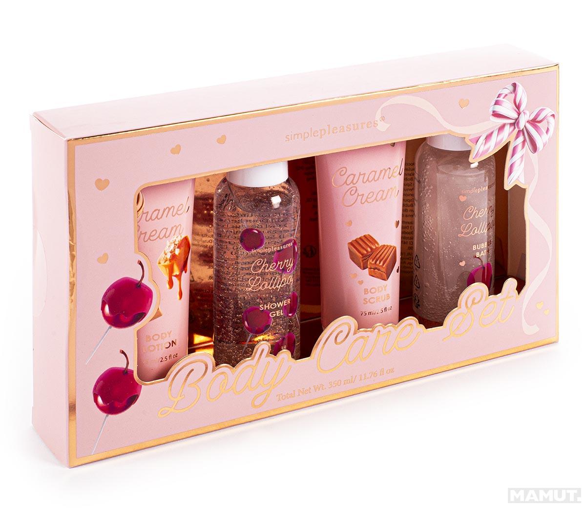 Poklon set COZY Losion za telo, kupka, piling 