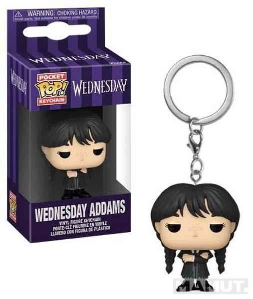 FUNKO POP! Privezak za ključeve WEDNESDAY ADDAMS 