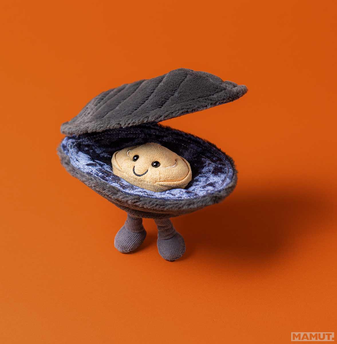 Plišana igračka ŠKOLJKA DAGNJOSLAV 17cm 