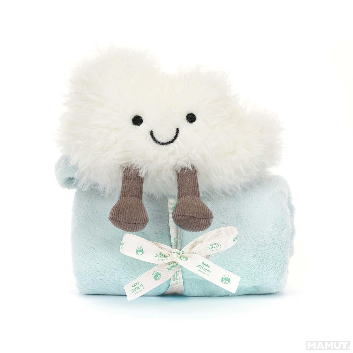 Plišana igračka i ćebence OBLAK 34 cm 