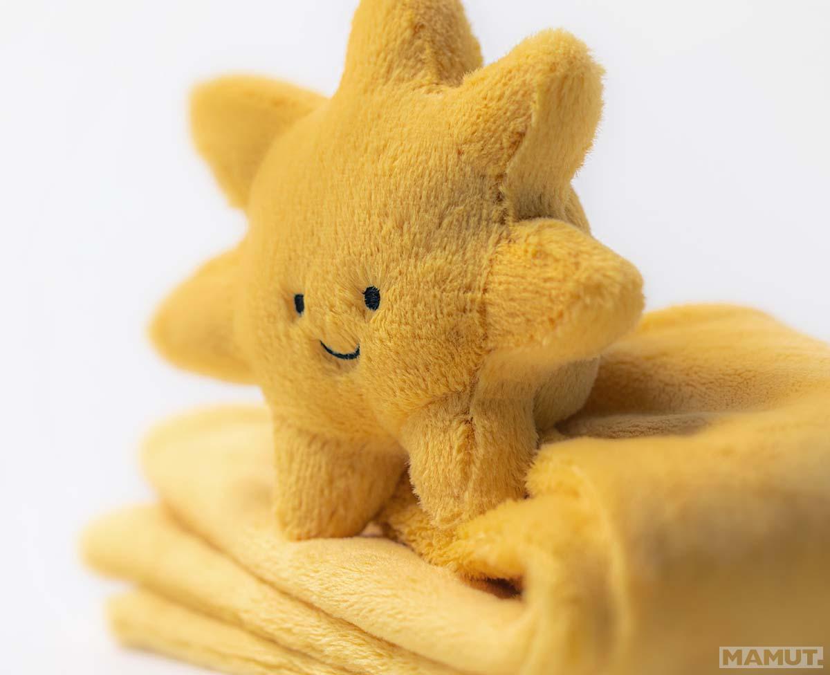 Plišana igračka i ćebence SUNCE 34 cm 