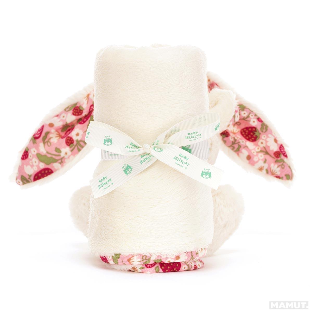 Plišana igračka i ćebence BELI ZEKA 