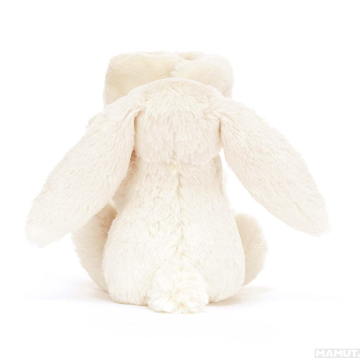 Plišana igračka i ćebence BELI ZEKA 