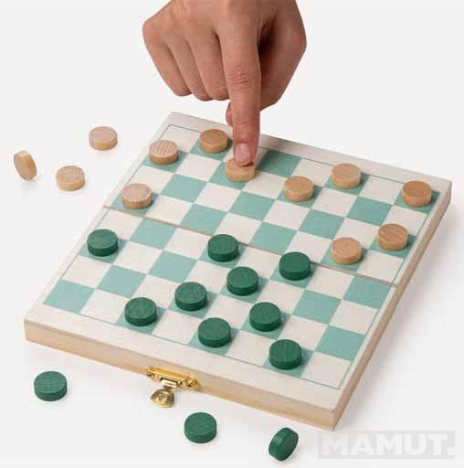 Društvena igra ON THE GO DRAUGHTS 