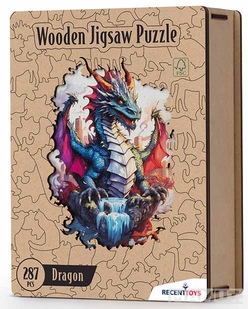 Drvene puzzle DRAGON 