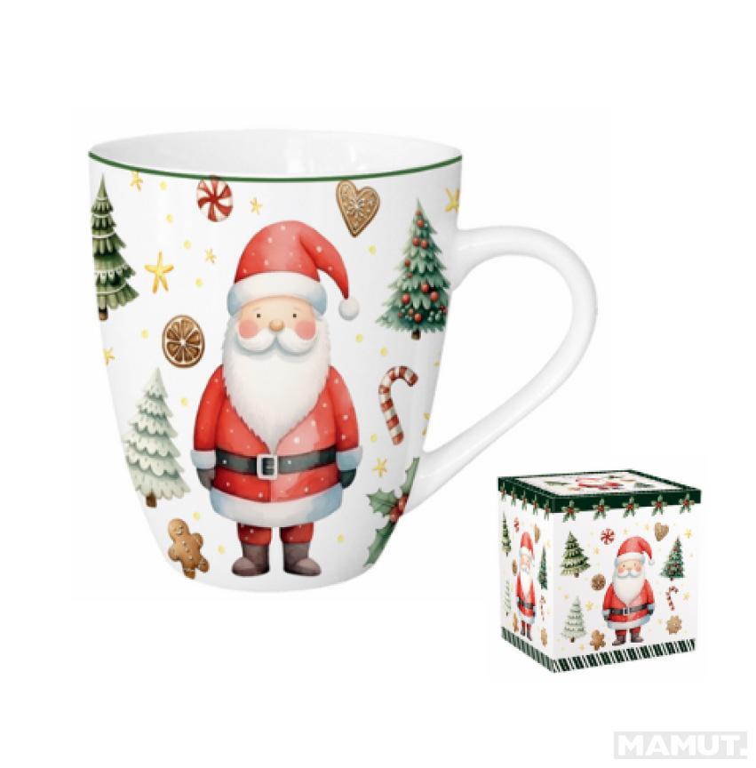 Velika šolja 1000 ml NOVA GODINA Deda Mraz 