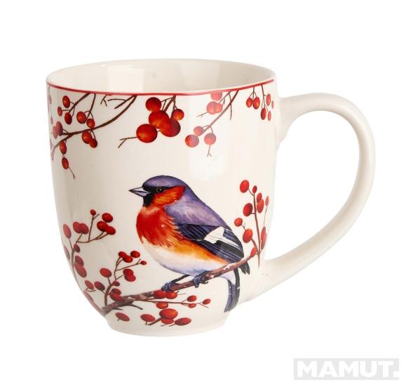 Velika šolja 1000 ml NOVA GODINA Ptice 