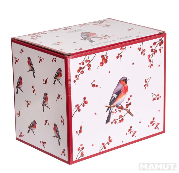 Velika šolja 1000 ml NOVA GODINA Ptice 