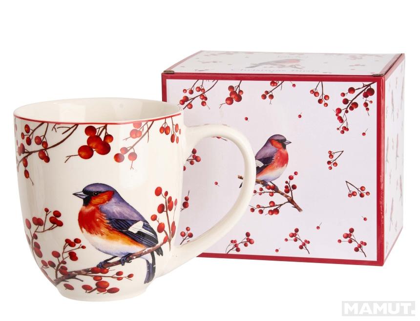 Velika šolja 1000 ml NOVA GODINA Ptice 