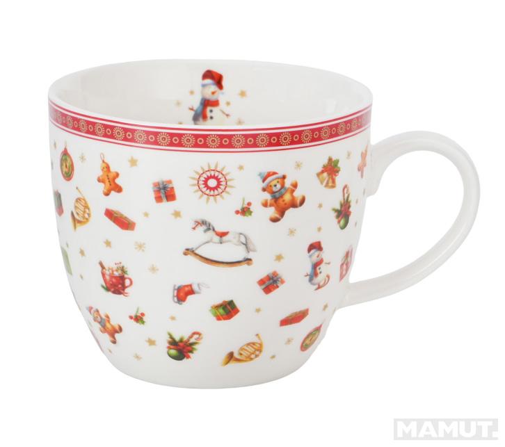 Porcelanska šolja 460ml NOVA GODINA Poklon 