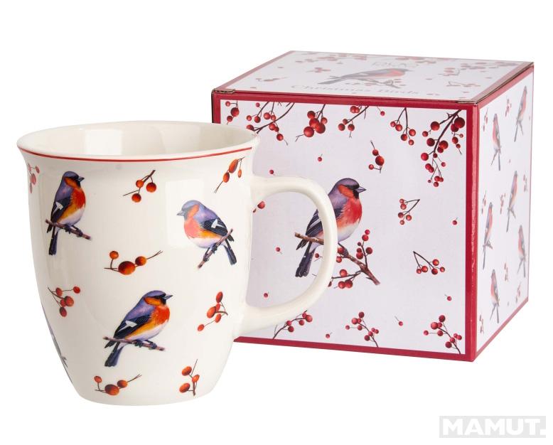 Porcelanska šolja 460ml NOVA GODINA Ptice 