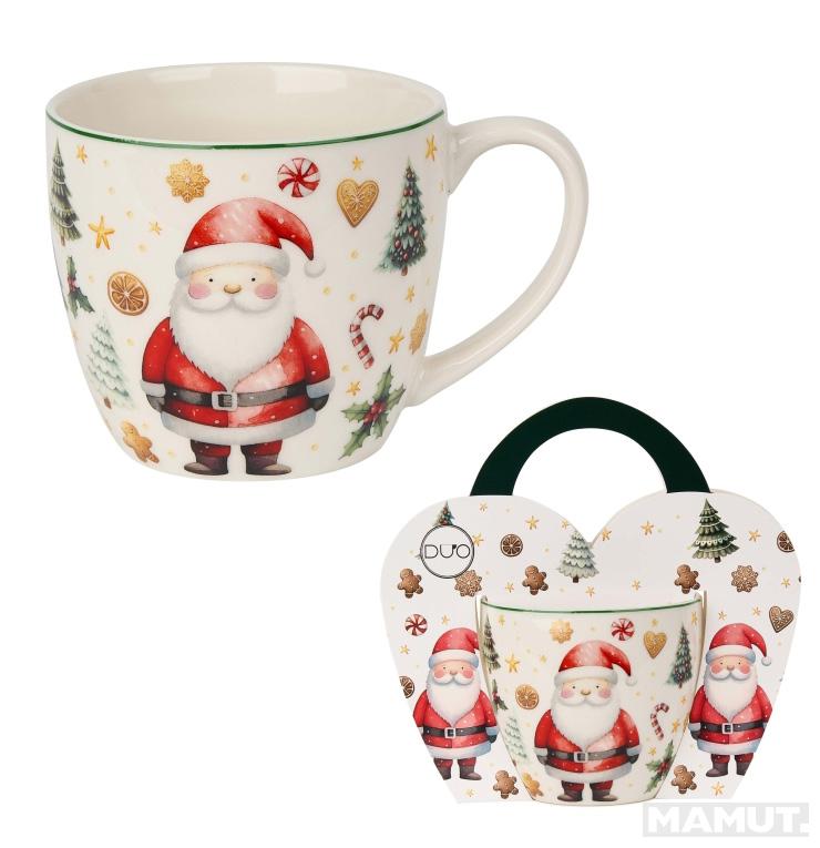 Porcelanska šolja 460ml NOVA GODINA Deda Mraz 