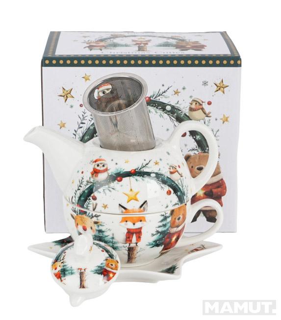 Set za čaj - čajnik sa šoljom NOVA GODINA 