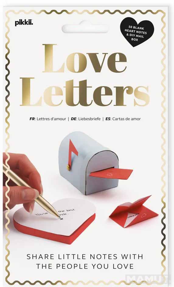 Kreativni set LOVE LETTERS + MAILBOX SET 