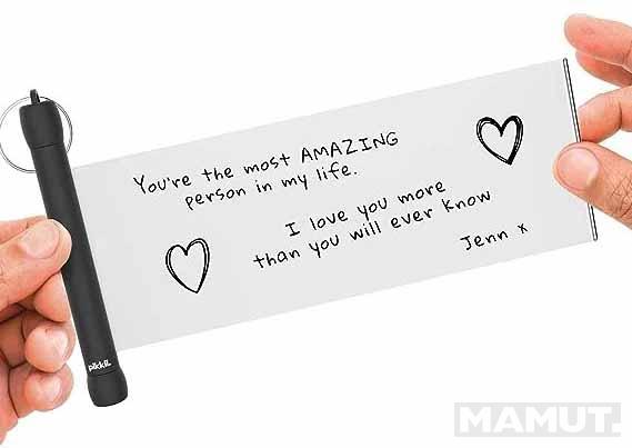 Privezak SECRET MESSAGE SCROLL 