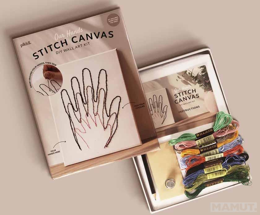 Kreativni set OUR HANDS STITCH CANVAS 