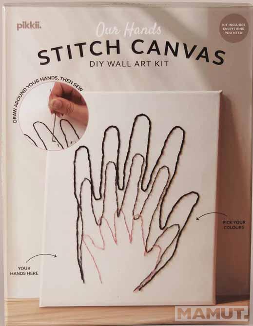 Kreativni set OUR HANDS STITCH CANVAS 