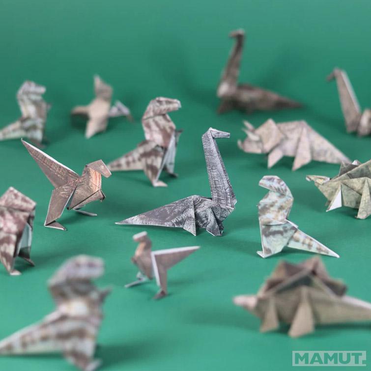 Origami set 35 DINOSAURUSA 