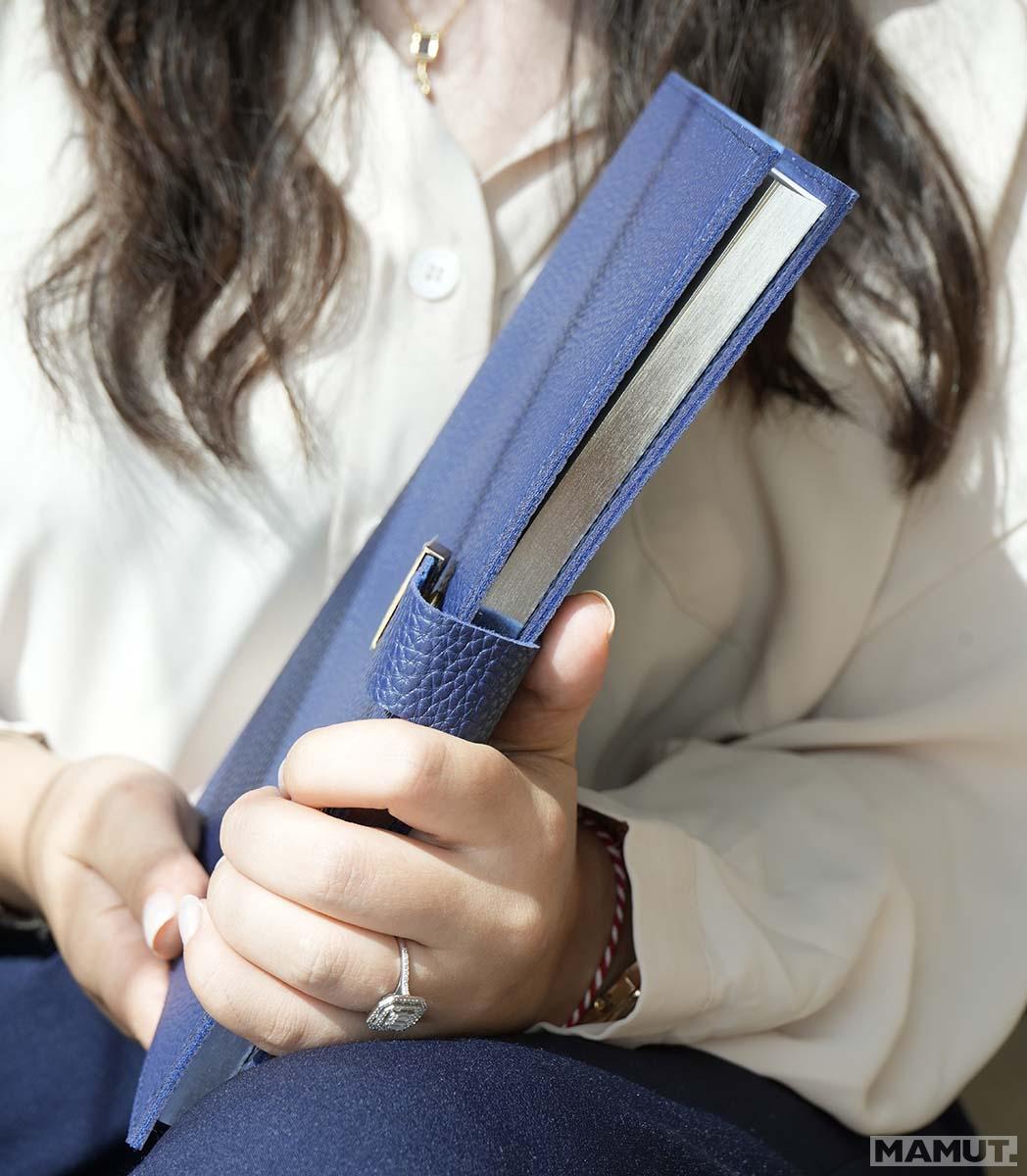 Dnevnik sa kopčom EXECUTIVE Blue, 19x25cm 176 st. Na linije 