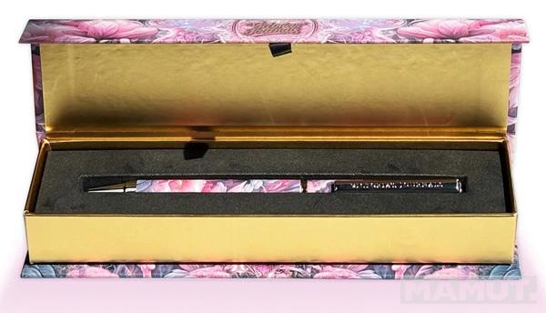 Hemijska olovka u luksuznoj kutiji ROZE CVET 