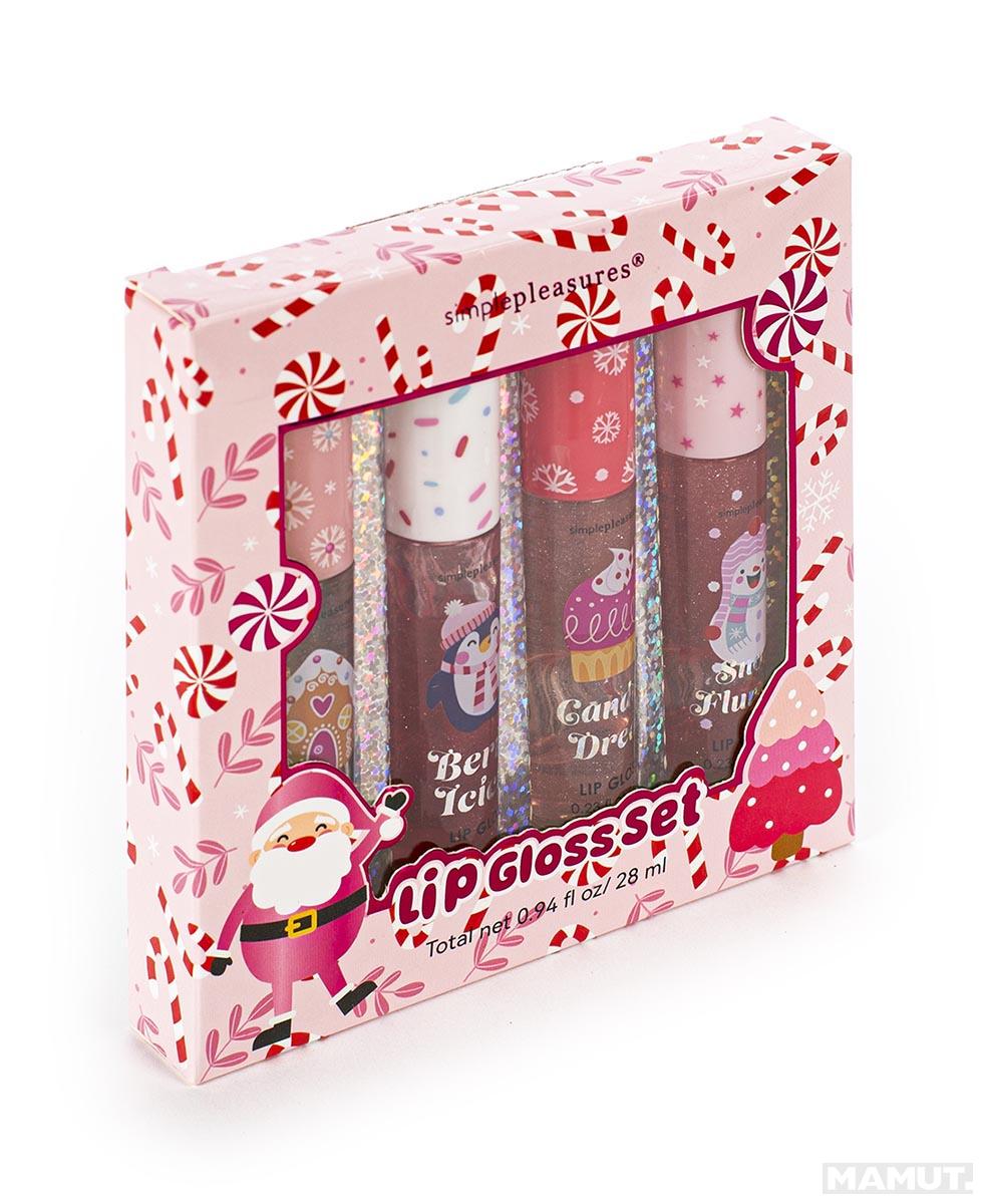 Sjaj za usne NOVA GODINA 4 kom 