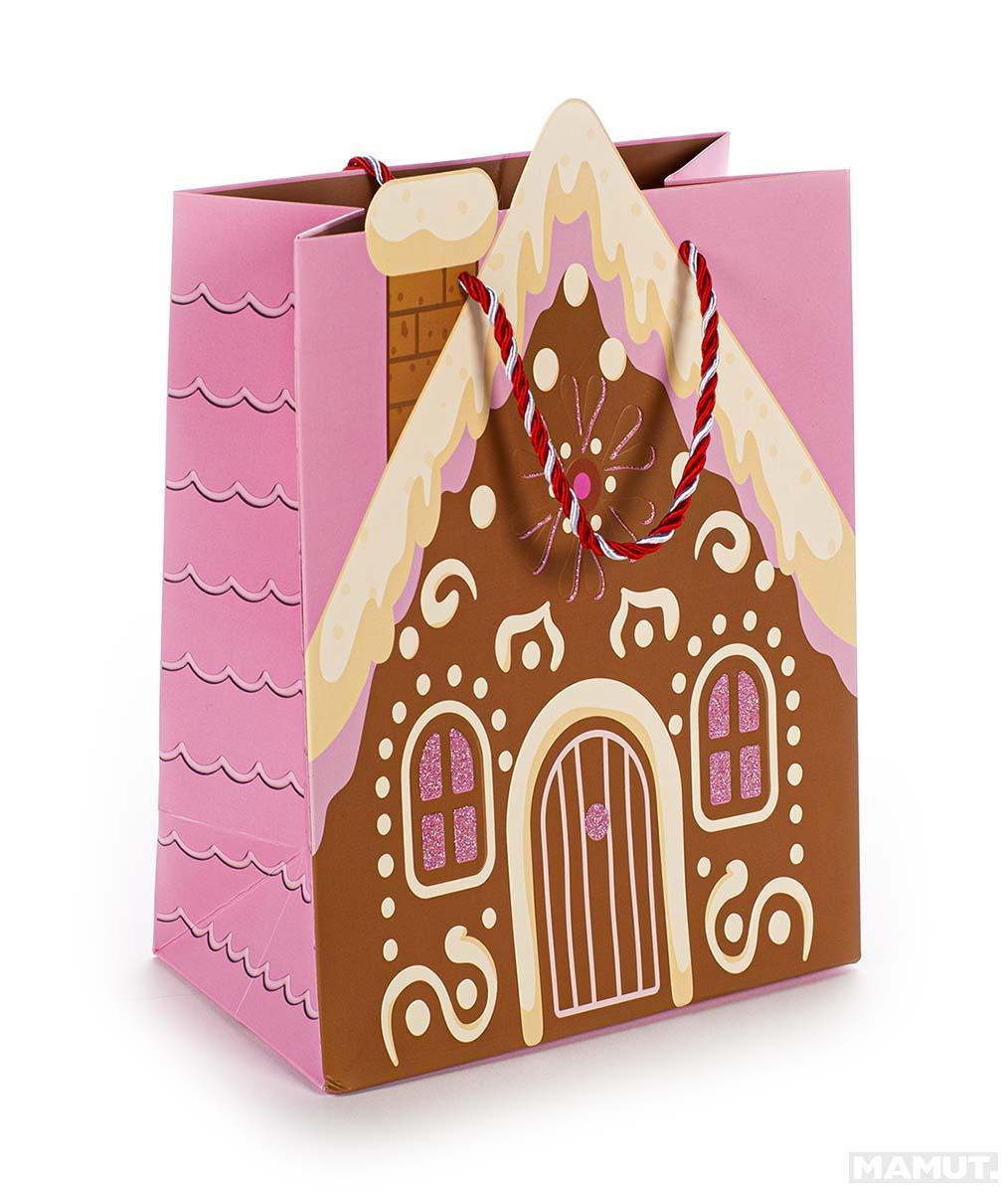 Ukrasna kesa NOVA GODINA - KUĆA OD SLATKIŠA 