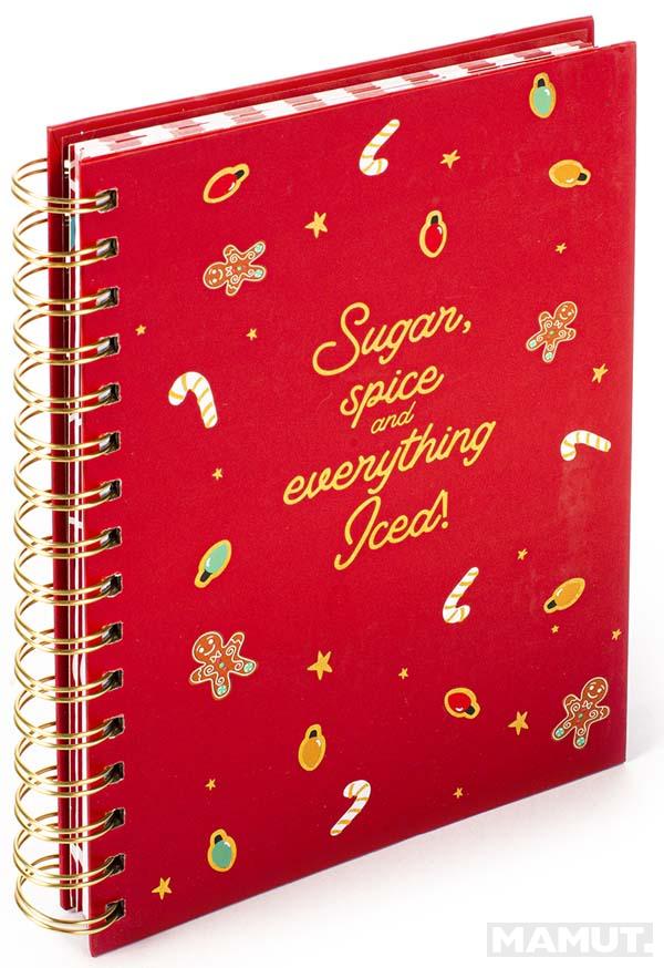 Novogodišnji notes SUGAR, SPICE AND EVERYTHING ICED 