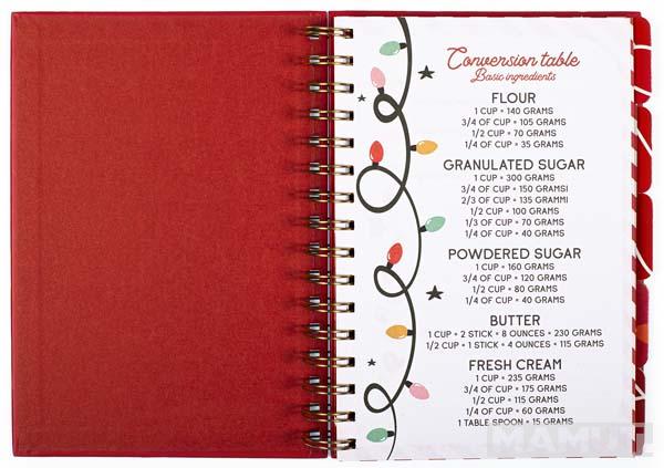 Novogodišnji notes SUGAR, SPICE AND EVERYTHING ICED 