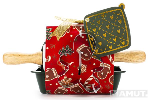 Novogodišnji set za mešenje kolača GINGERBREAD 