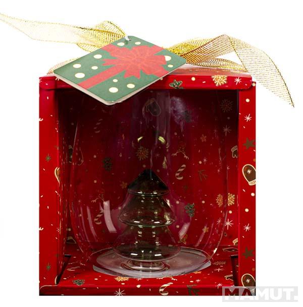 Novogodišnja čaša sa figurom JELKA 