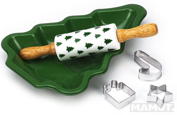 Novogodišnji set za pravljenje kolača JELKA 