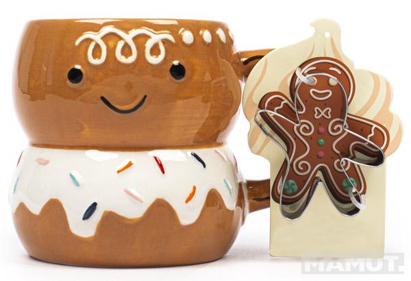 Novogodišnja šolja i kalup KOLAČIĆ - GINGERBREAD 