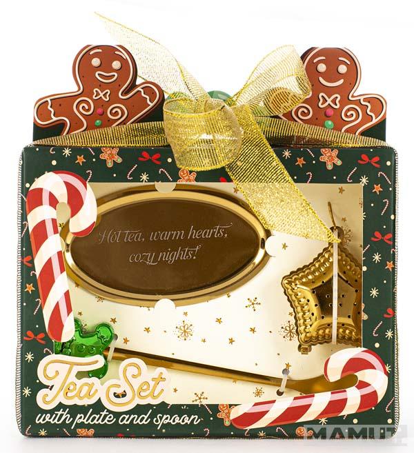 Novogodišnji set za čaj MEDENJAK 