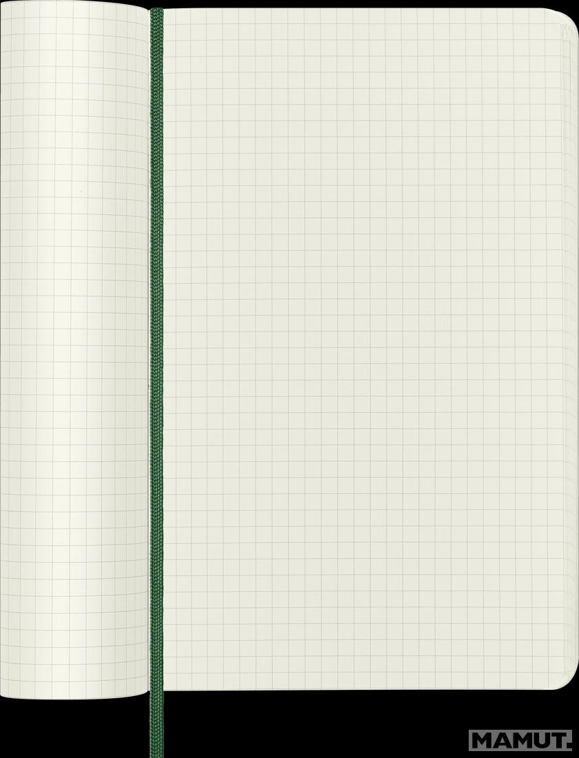 Notes na kvadratiće 13x21 LG MOLESKINE Myrtle Green soft 