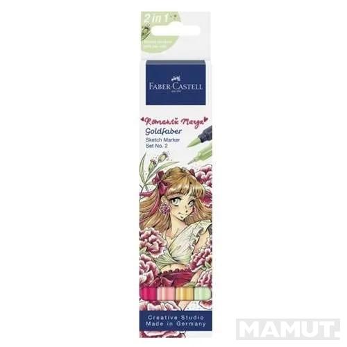 Sketch flomasteri (4 kom) FABER CASTEL Romantic Manga 2 
