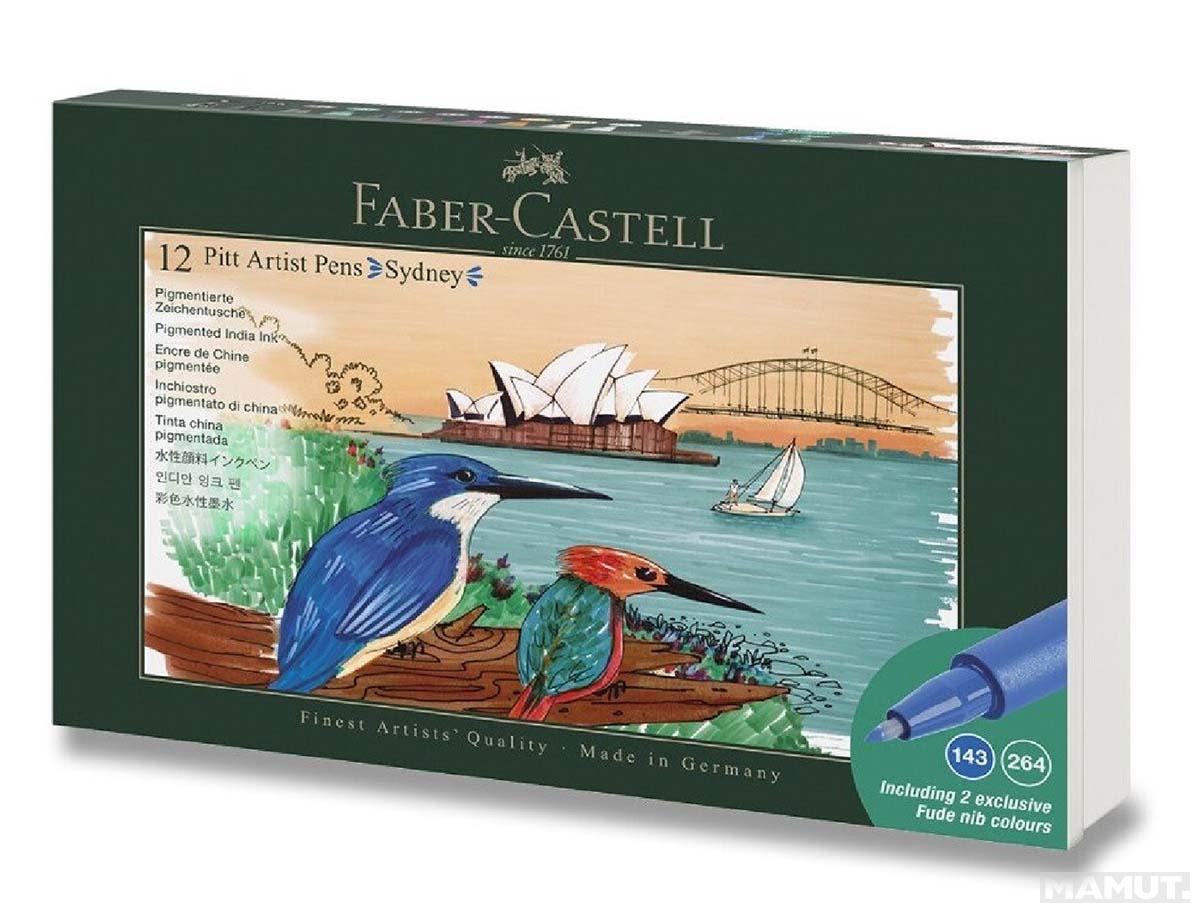 Pen brush flomasteri 1/12 FABER CASTEL Sydney 
