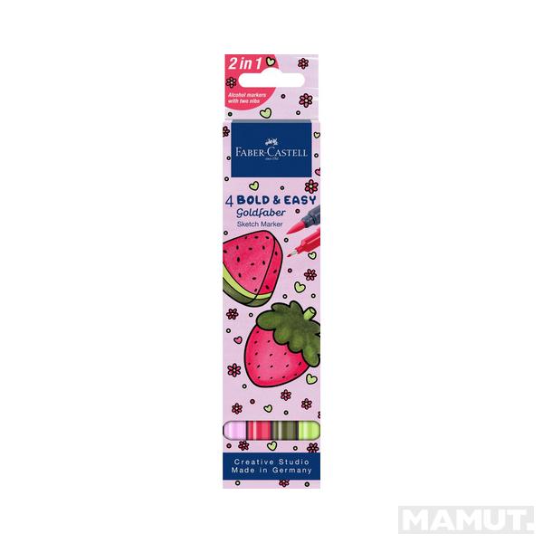 Flomaster 1/4 FABER CASTEL - Goldfaber World of fruits I 