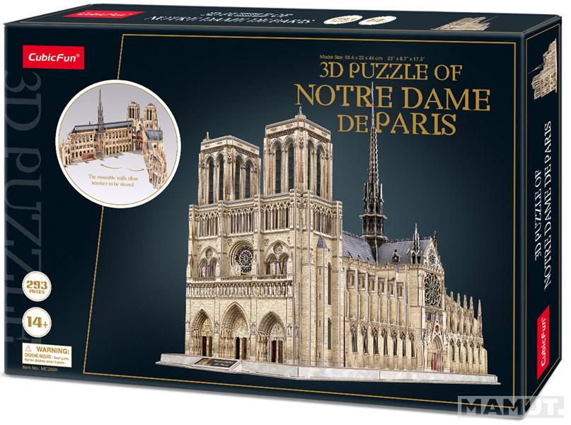 CUBIC FUN 3D puzzle NOTRE DAME DE PARIS 