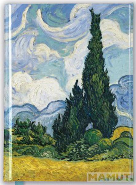 Notes VINCENT VAN GOGH: WHEAT FIELD 11x14cm 