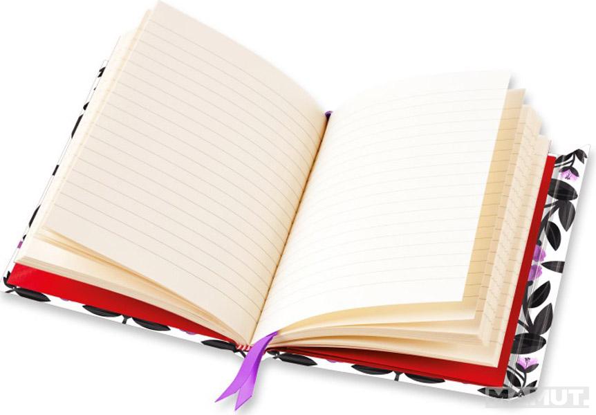 Notes NINA PACE: PURPLE FLOWERS 14x21cm 