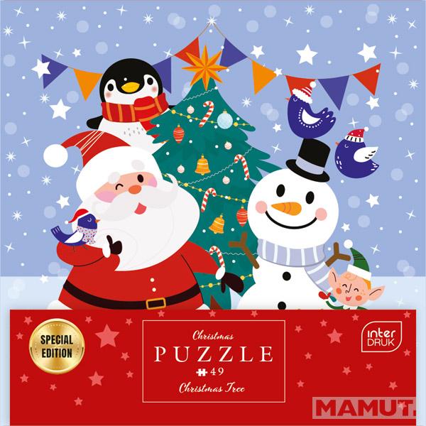 Novogodišnje puzzle CHRISTMAS TREE 49kom 