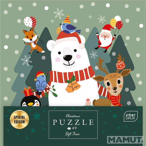 Novogodišnje puzzle CHRISTMAS TIME 49kom 