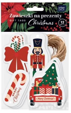 Novogodišnje etikete za obeležavanje poklona 