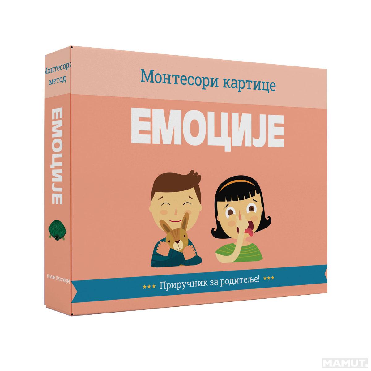 MONTESORI KARTICE - EMOCIJE
