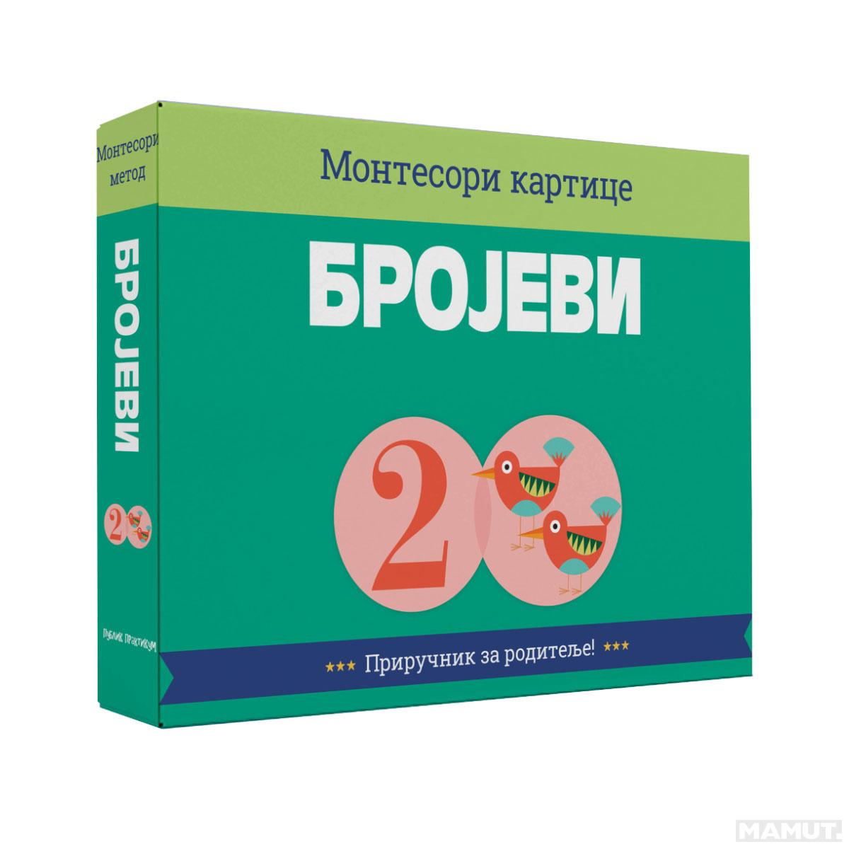 MONTESORI KARTICE - BROJEVI