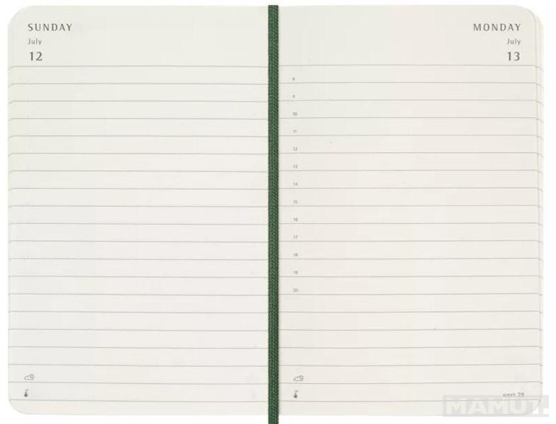 MOLESKINE Dnevni planer MP ZELENI 9 x 14 cm 