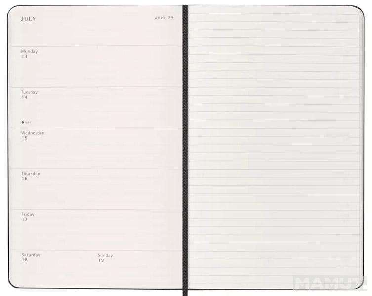 MOLESKINE Nedeljni planer TP CRNI 