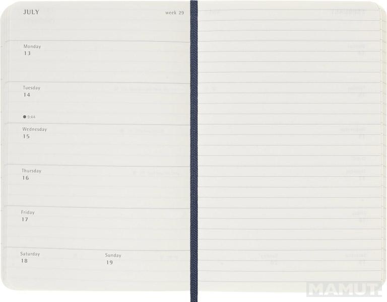 MOLESKINE nedeljni planer MP BLUE 2026 